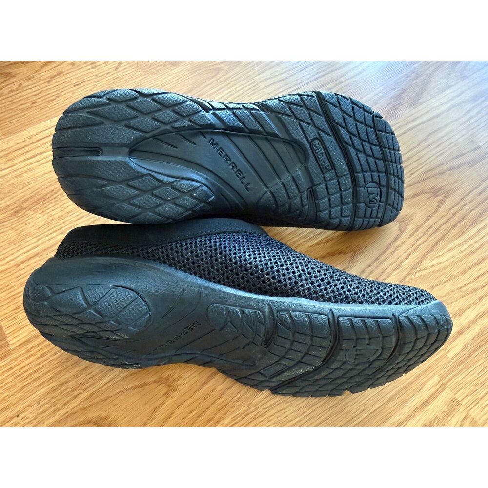 Merrell Black Mesh Slip-On Shoes Size 7 - Picture 6 of 7